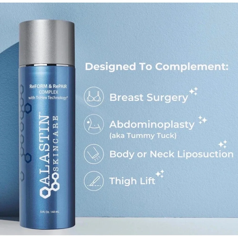 Alastin Skincare ReFORM & RePAIR Complex‎ with TriHex Technology 5oz 148ml NEW
